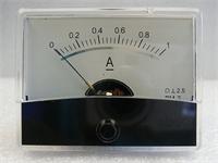 Panel Meter • measuring : DC Amps • Range : 100mA • Shank 38mm • Size : 61x47mm [PM2 100MADC]