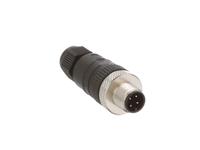 Circular Connector M12 A COD Cable Male Striaght. 4 Pole Screw Terminal PG7 Cable Entrycirc Connector M12 A COD Cable Male Straight. 4 Pole Screw Terminal PG7 Cable Entry [RSC 4/7]