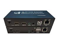 4K HDMI KVM Over IP Extender is based on TCP/IP Standard. It Transmits Max 120 meters from your HDMI or DVI-D Source to HD Display by Single CAT5E/6 Cable. [HDMI KVM IP EXTENDER PST-120 T1]