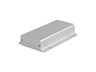 Extruded Aluminium Enclosure with Integrated Flange 120x54x23mm - Aluminium End Plates [1455CF1201]