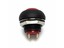 Push Button Switch 17mm Round Brazel - Momentury 100mA 50VDC (125MNA 125VAC/400MA 32VAC) IP67 1N/C Red [PBR171BTLE2]