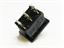 Miniature Rocker Switch SPST-(1)-1 6A-250VAC Solder-Lug 19x13mm Black Curved Actuator and No Marking [JS606FQ BLACK]