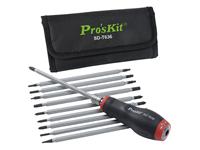 PRK SD-T636: 12pcs Torque Screwdriver Set 12-Bits [PRK SD-T636]