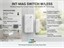 Wireless Magnetic Switch Door Contact with Built-in 12V Battery [INT-MAG SWITCH W/LESS]