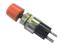 Panel-Mount Push Button Switch • Momentary • Form : SPST-0-(1) • 1A-125VAC • Solder-Lug • Red-Button [DS193R]