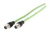 Cordset Shielded M12 X-Coded Male Straight 8 Pole – Male Straight 8 Pole - 5m PUR Cable [142M2X11050]
