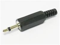 Mono , Inline 2.5mm Ø Audio Plug • Plastic with Sleeve [MP101ML]