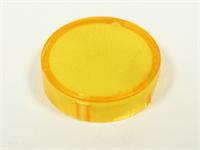 Ø18mm Yellow Round Translucent Sealed Lens IP65 [TS1800YL]