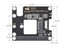 PCIE to M.2 adapter for Raspberry PI 5, Supports NVME Protocol M.2 Solid State Drive, High-Speed Reading/Writing, HAT+ Standard [WVS PCIE-M.2 HAT-RASPB PI 5]