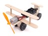 Wood Electric Aircraft Electric Glider DIY Kit Kids Toy Airplane [EDU-TOY MODEL AIRCRAFT KIT]