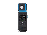 Compact 3‑IN‑1 LUX, Temperature and Humidity Meter with 0–99 990 Lux Range, 2″ Color LCD, Adjustable Alarms, Real‑Time Data and USB‑C Charging for Accurate Environmental Monitoring. [FNIRSI FPM-02 HI-PREC LUX METER]