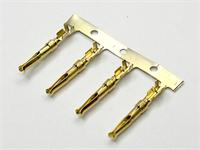 Gold Plated Female Crimp Contacts for D-Sub Connector [DCRS]