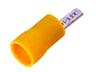 Insulated Flat Blade Terminal Lug • 10mm Stud • for Wire Range : 2.5 to 6.0 mm² • Yellow [LB40000]