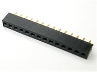 14 way 2.0mm PCB Straight Pins SIL Female Socket Header [605140]