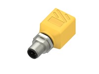 Panel Mount Profinet Adpator M12 D Code 4 pole Male - RJ45 Shielded Jack 180° (RJS-12D04FM-LS8001) [XY-RJS-12D04FM-ECN]