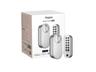 Aqara Smart Retrofit Door Lock U200 Silver * Requires Agara Hub M3 * Supports Various Entry Methods Like Fingerprint, NFC, Passcode & More , Supports Apple Home, Google Home, Alexa and SmartThings , Keypad:4xLR3 AAA 1.5V Batteries or Wired IPX5 [AQARA SMART DOOR LOCK U200S]