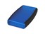 ABS Enclosure 147 mm x 89 mm x 25 mm Soft Side Black Translucent Blue [1553DTBUBK]