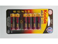 Kodak1.5V AA Max Alkaline Battery *6 per pack * [LR06BP6K-KODAK]