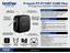 Brother PTP-710BT PC & App Driven Bluetooth Labelling Machine {Direct Thermal Printing Using TZE Cassettes} Label Width : 6, 9, 12, 18, 24mm,Max Print Height 18mm , Label Length 25~500mm , Max Print Speed 20mm Per Second , 128x128x67mm , 0.67kg [BRH PTP-710BT]