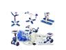 Cool and Fun 6-IN-1 Educational Solar Robot Toy Kit, Build, 6 Different Solar Toys Make A Solar Robot Or A Solar Windmill, A Solar Plane Or Solar Airboat, Solar Helicopter, And Solar Car [EDU-TOY BMT 6IN1 SOLAR ROBO KIT1]