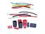 2.4-1.2mm Heat Shrink Sleeving with Excellent Flame Retardance suitable for 0.5mm2 Wire Size in Red Colour [SHR 2,4 RED]