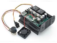 PWM Bi- Directional DC Motor Speed Control with Fan, Power Switch and 3 Digit Display. I/P 10-55VDC. 40AMP. Suitable for Brushed DC Motor [CMU PWM DC MOTOR CONT 40A 10-55V]