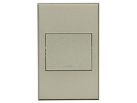 VETI 3 One Lever One Way Switch 4x2 (100x50mm) Titanium [VETI 3V111TT]