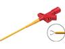 4mm Clamp type Test Probe • Red • Rotating grip jaws [KLEPS2600 RED]