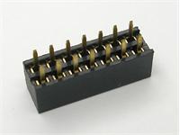 14 way 2.0mm PCB Straight Pins DIL Female Socket Header [625140]