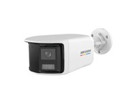 Hikvision 3K ColorVu Dual-Lens Bullet Camera, 2.8mm Lens, 40m IR, 3K CMOS, 3D DNR, Horizontal:FOV:180°, Vertical FOV:75°, STD/HIGH-SAT/Highlight, Built-in Microphone, WDR, BLC, HLC, Global, 24/7 Color Imaging with F1.0 Aperture, 12VDC, IP67 [HKV DS-2CE12KF3TP-DLS180 (2.8MM)]