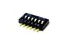 6 Way DIP Switch SMD Pitch=2,54mm Gull-wing [DMR-06T]