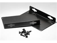 Flanged End Panel Black for 145NNF Series (Pair) [1455NFBK]