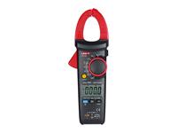 Digital Clamp Meter 400A AC/DC 600V AC/DC, True RMS, RES:40MΩ, CAP:40MF, Diode, MAX/MIN, FREQ:10Hz~1MHz, TEMP:-40°F~1832°F, Display Count:4000, 30mm Jaw Opening, CATIII 600V [UNI-T UT213C]
