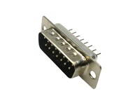 D-Sub 15Way Male PCB Straight Stamped Pin [DA15POL2E]
