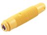 4mm inline Flexible Banana Coupler • Yellow [KUN30 YELLOW]