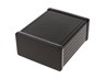 Alumminium Extruded Enclosure 120x103x53mm Black [1455N1201BK]