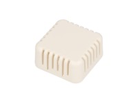 ABS Plastic Miniature Enclosure - Snap-Fit / Wall-Mount 40x40x20mm Vented IP30 - White [1551V1WH]