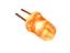 5mm Round Super Bright LED Lamp • Super Bright Orange - IV= 2500mcd [L-53SEC]