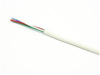 Comms Cable 4 core Solid • 0.45mm2 each • White Colour [CABCOM04]