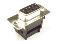 9 way Female IDC Flat Cable D-Sub Connector in Low Profile Metal Shell [FDE9SL]