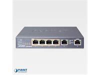 Planet 4-Port 10/100/1000T 802.3at PoE + 2-Port 10/100/1000T Desktop Switch Unmanaged [GSD-604HP]