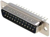 25Way Male D-Sub Connector PCB Striaght Stamped Pin [DB25POL2E]
