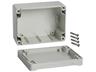 ABS Enclosure 120 x 90 x 60mm Grey Watertight IP66 Recessed Lid for Membrane or Keypad for Indoor Use [1555FGY]