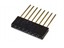 Arduino Stackable Header. Socket SIL 8Way Straight PCB 2,54MM Pitch Pin Length=15MM (Also Used On Arduino And Raspberry PI) [705080-15MM]