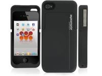 Slim Rechargeable back-up Battery for iPhone 4 with up to 8 hours of video playback [PMT POWERCASE.I4]