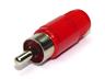 Hirschmann Coaxial Plug Red [TOST 10 RED]