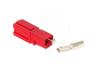 45A/600V 1 Pole Straight Solder Connector Red [PP45-ECN RD]