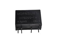 MORNSUN DC/DC Converter VI=5V VO=5V 200MA 1W SIL 6KVD [H0505S-1W]