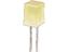 5 x 5mm Square LED Lamp • Yellow - IV= 6mcd • Yellow Diffused Lens [L-503YDT]