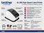 Brother Desktop Label Printer, Print Res:300x300dp, 125x213x142mm , 1.15kg , 220-240VAC , Opertaing System : Windows Vista® / Windows® 7- 8-8.1-10 [BRH QL800]